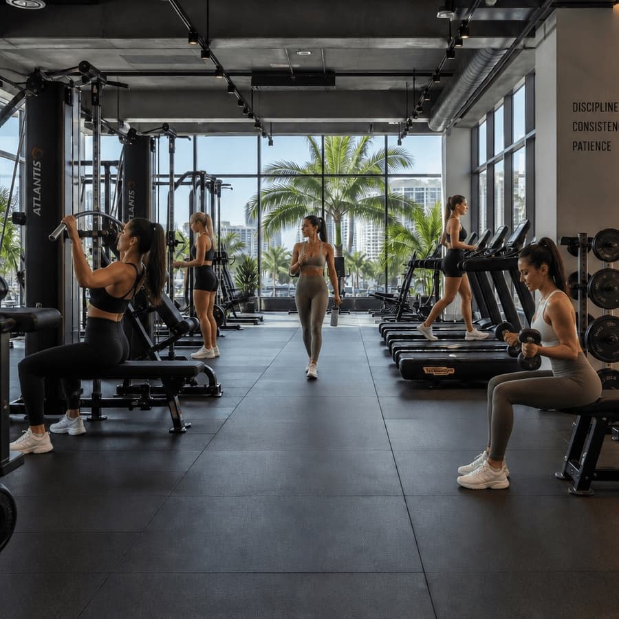 Central Tower — Fitness Center